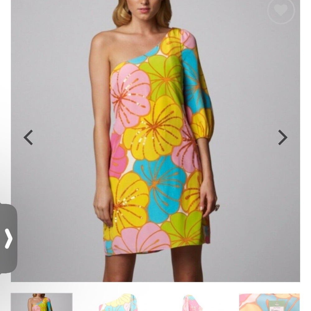 Silk Lilly Pulitzer “Teresa Kamikaze” Dress